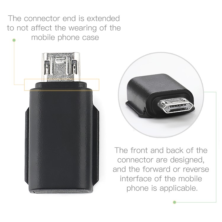 RCSTQ Smartphone Adapter Micro-USB-Konverter-Anschluss Für DJI Osmo Tasche-4