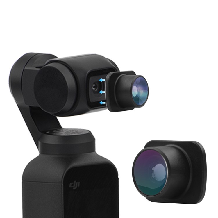 Magnetic Add-On Fisheye Lens for DJI  OSMO Pocket-1