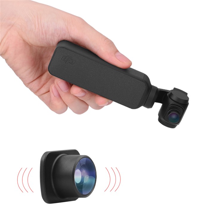 Magnetic Add-On Fisheye Lens for DJI OSMO Pocket-11