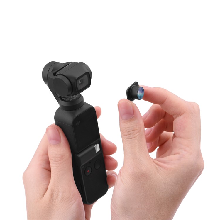 Magnetic Add-On Fisheye Lens for DJI  OSMO Pocket-7