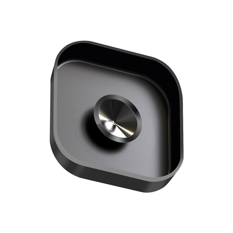 Capa Protetora Lente De Silicone Com O Copo De Sucção Para Gopro Herói 8 Câmara Acção Preto-5