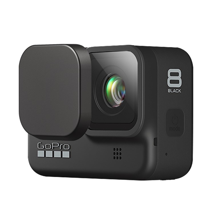 Capa Protetora Lente De Silicone Com O Copo De Sucção Para Gopro Herói 8 Câmara Acção Preto-6