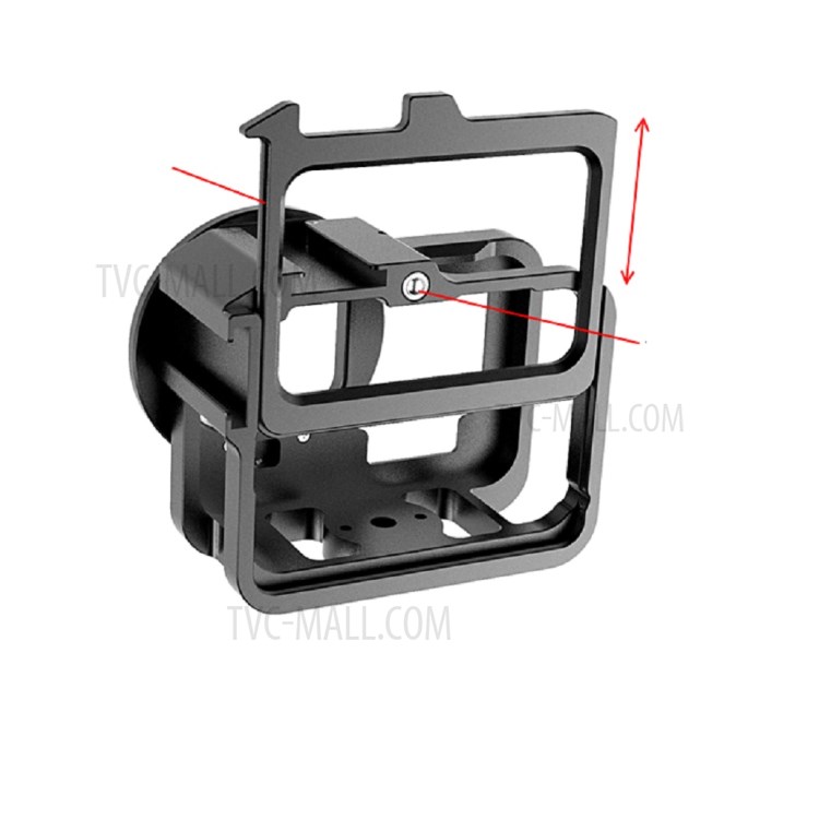 TELESIN Thickened Aluminum Alloy Housing Case Shell for GoPro Hero 9-6