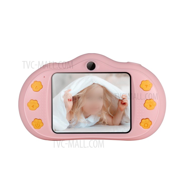 A13 2.0inch HD Screen Kids Video Camera Camcorder with Flashlight Children Toy Gift - Pink-2