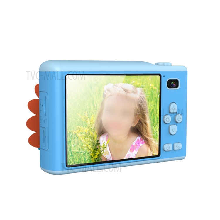 A15 Portable Kids Camera with 2.8" Touching Screen - Blue-3