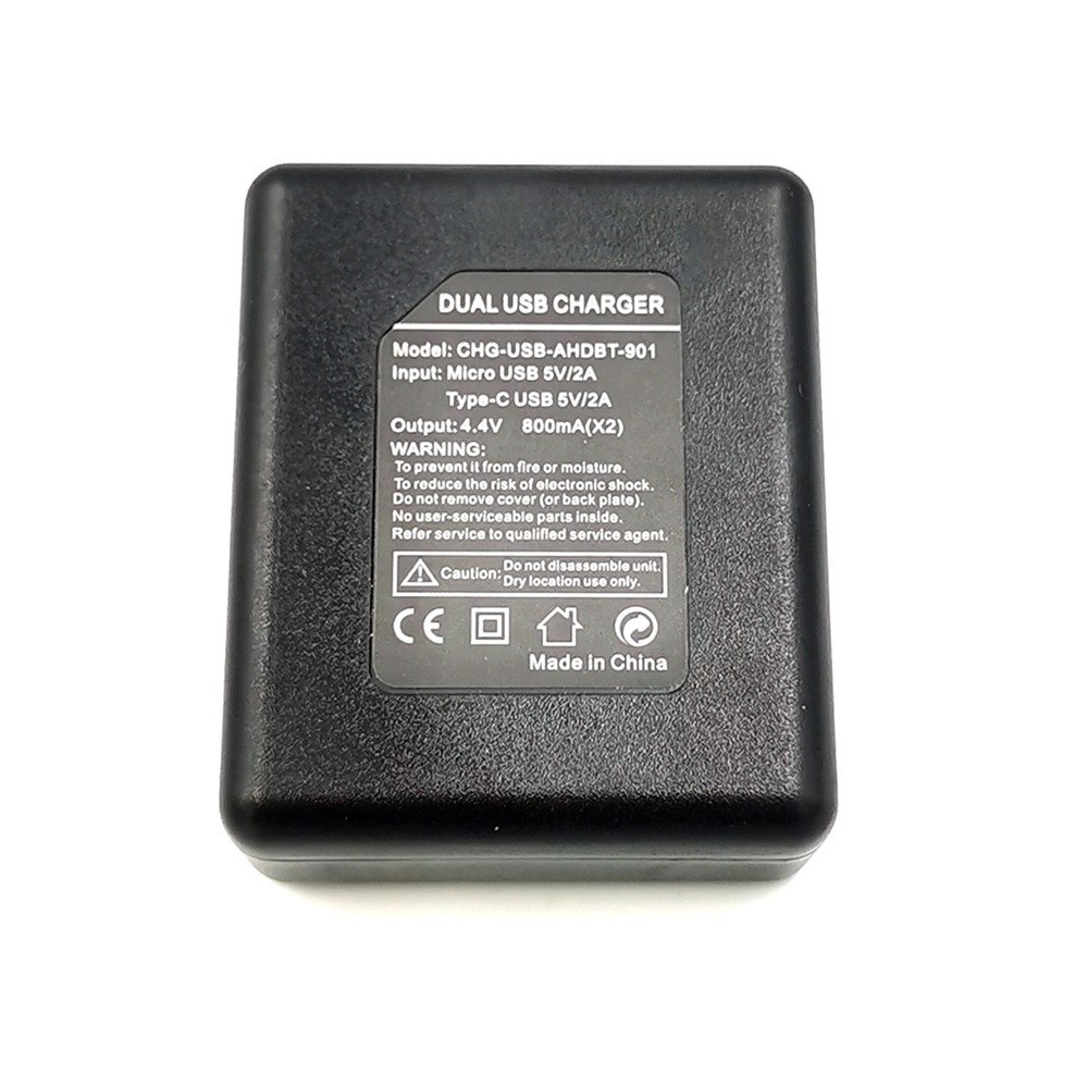 Double Channel Battery Charger for GoPro Hero 9 Black-6