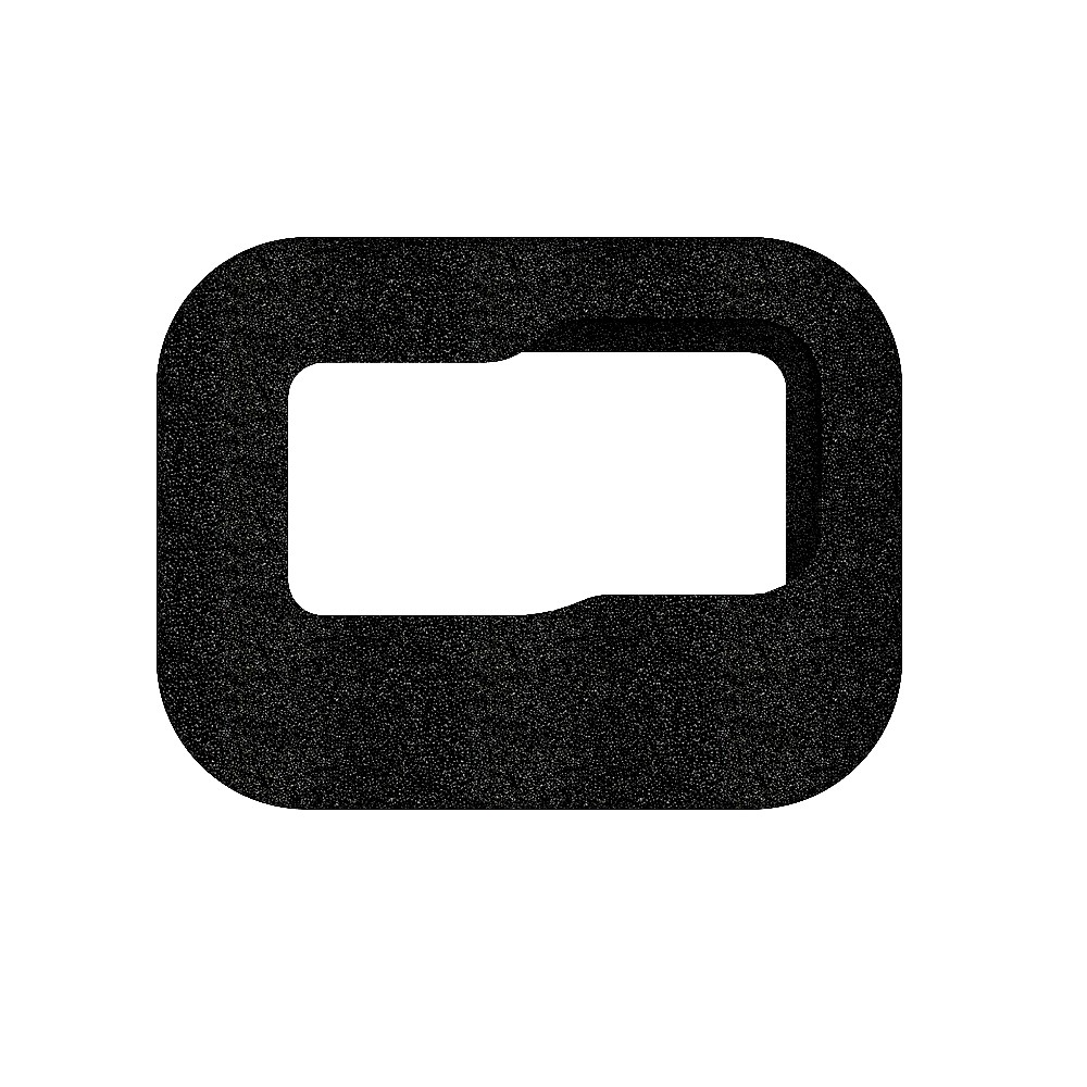 Cas Mousse De Boîtier De Pare-brise Pour Héros Gopro 9 Noir-6
