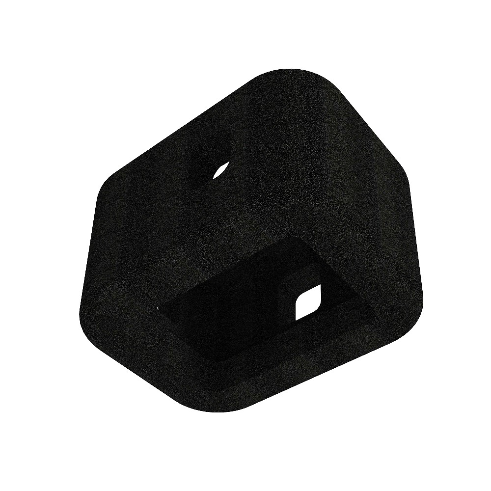 Cas Mousse De Boîtier De Pare-brise Pour Héros Gopro 9 Noir-8