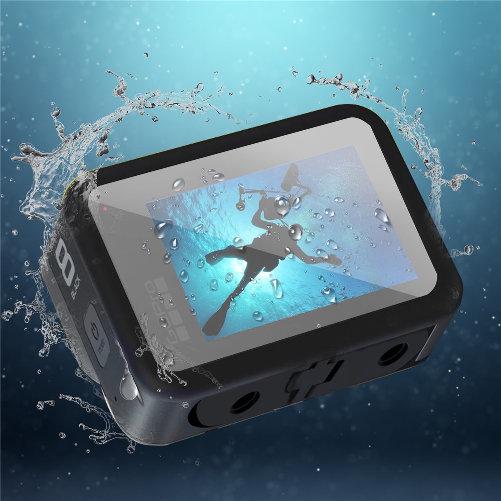 3Pcs Ultra Clear Tempered Glass Screen + Lens Protectors for GoPro Hero 9-7