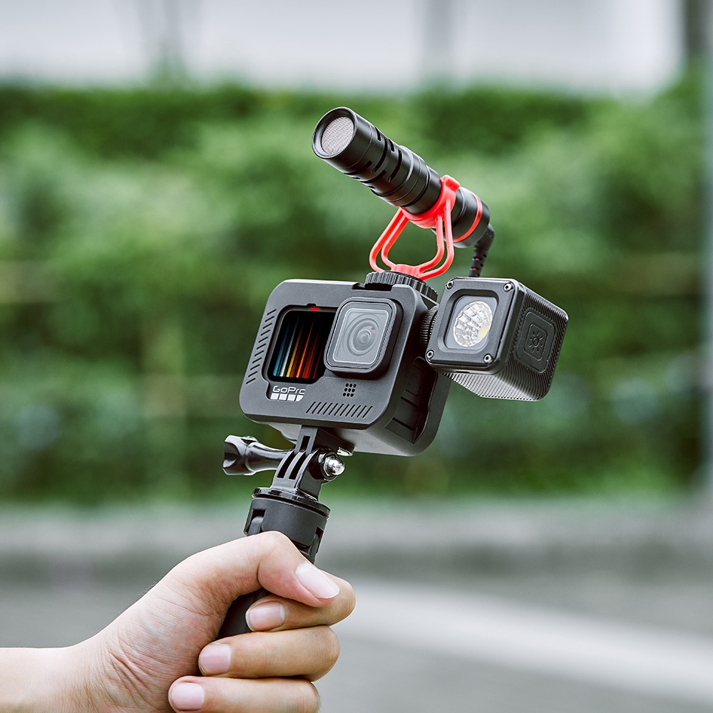 Aluminum Alloy Frame Housing Case for GoPro Hero 9 Black Action Camera-4