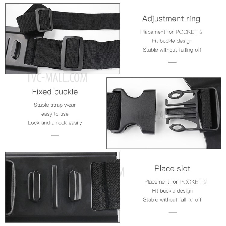 RCSTQ Chest Strap for DJI Osmo Pocket 1 2-7