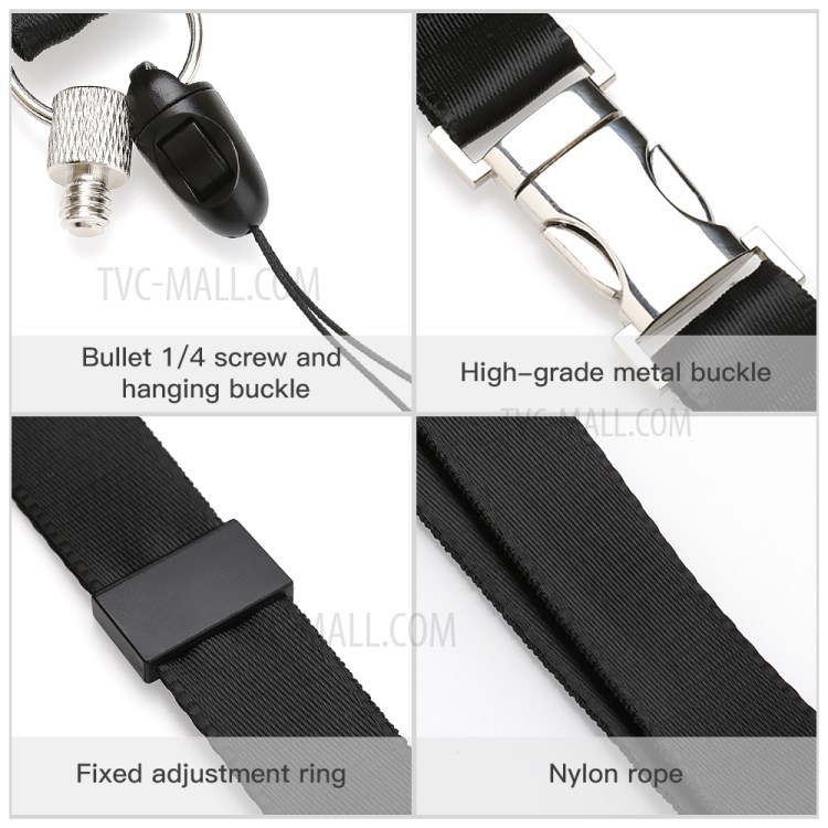 RCSTQ for DJI Pocket 2 Pocket Camera Gimbal Camera Portable Lanyard Wrist Neck Handheld Multifunctional Strap-11