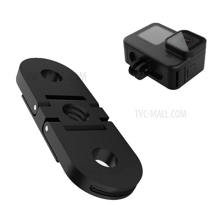 TELESIN Dual Interface Metal Base for GoPro Hero9/Hero8/Max-1
