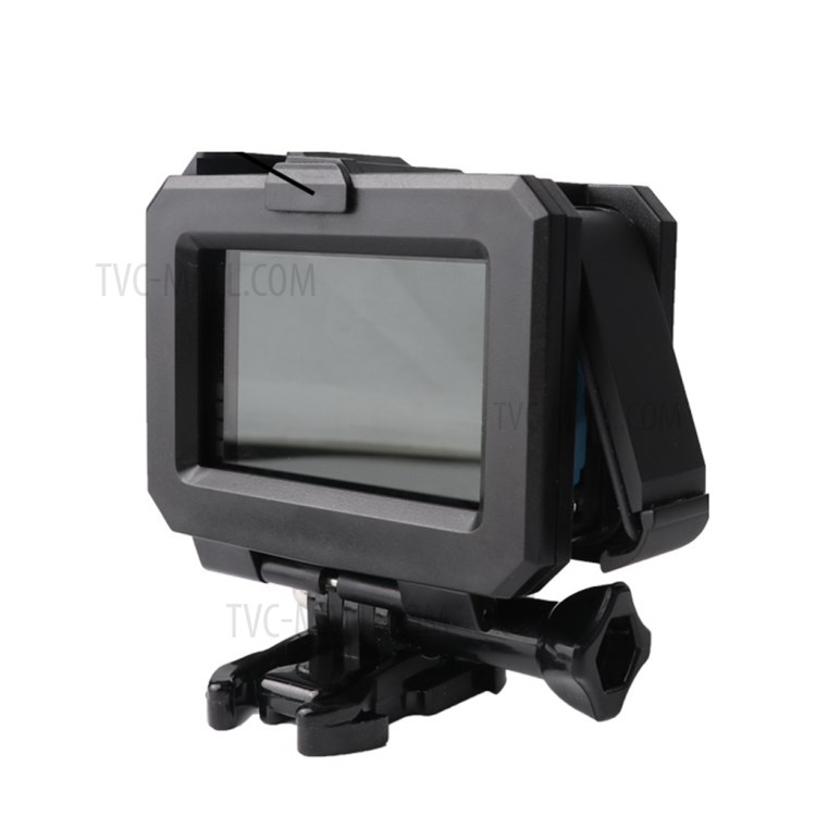 GoPro Hero9 Black AT1168 Housing Case Plastic Frame Anti-fall Protective Shell Cover (With 1 Hot-shoe Interface)-4