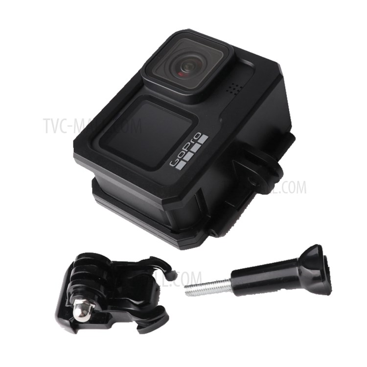 GoPro Hero9 Black AT1168 Housing Case Plastic Frame Anti-fall Protective Shell Cover (With 1 Hot-shoe Interface)-6