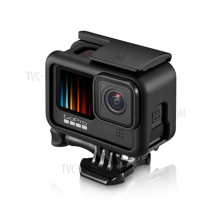 AT1159 Housing Case Plastic Frame Anti-shock Protective Shell Cover for GoPro Hero9 Black-1