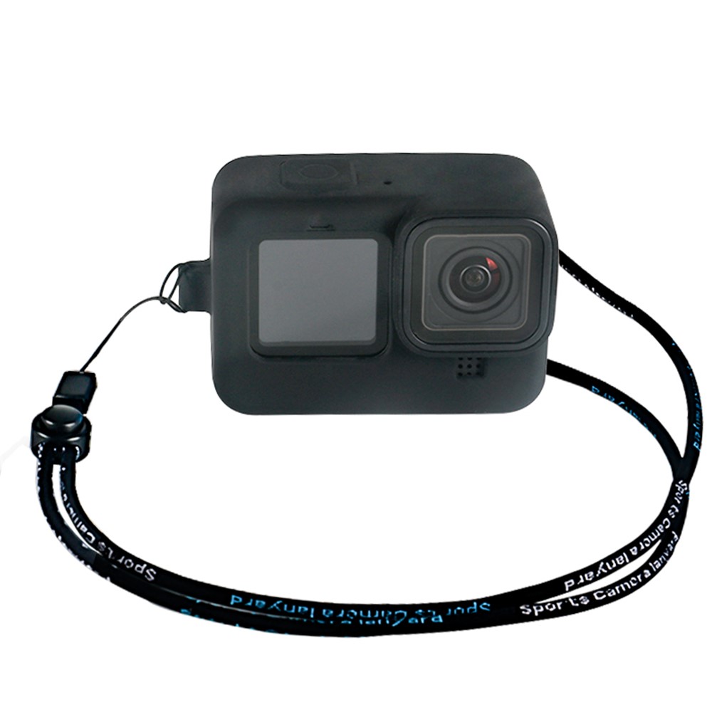 Soft Frame Silicone Case for GoPro Hero 9 Black - Black-8