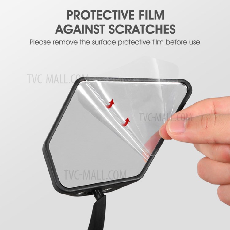 WEST BIKING 1 Pair Bicycle Rear View Mirror HD Wide Angle 360 Degree Rotate Handlebar End Rearview Mirror-13
