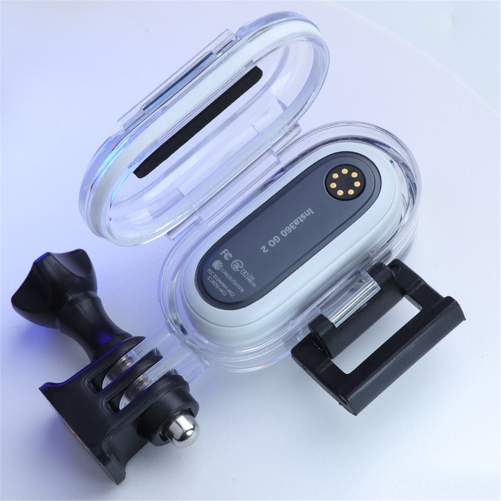 Für Insta360 Gehen 2 Wasserdichte Case Tauchen Gehäuse Mini Action Kamera Protector Cover-2