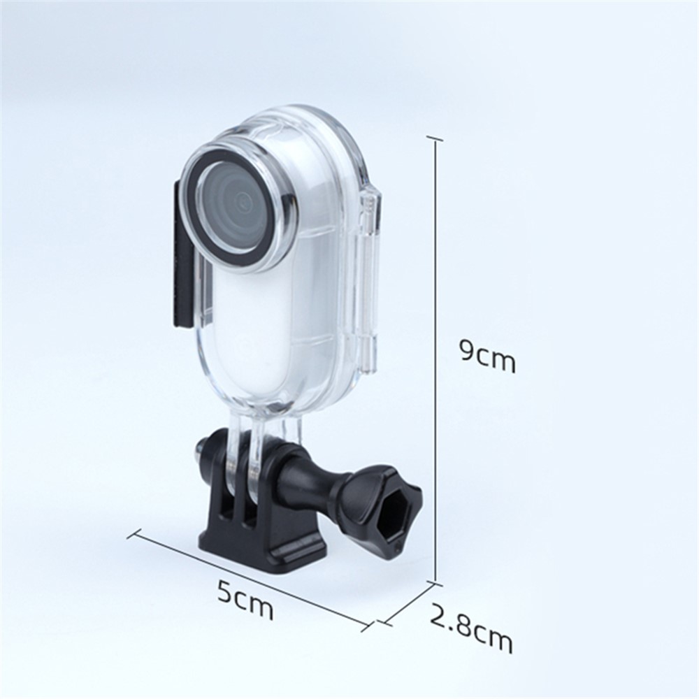 Für Insta360 Gehen 2 Wasserdichte Case Tauchen Gehäuse Mini Action Kamera Protector Cover-3
