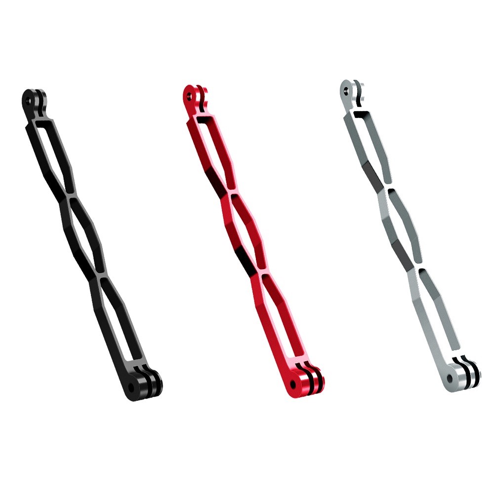 20cm Aluminum Alloy Extension Arm Mount Bracket Rod for GoPro Hero 10/9/8 / Insta360 One R/ DJI Action Camera - Black-9