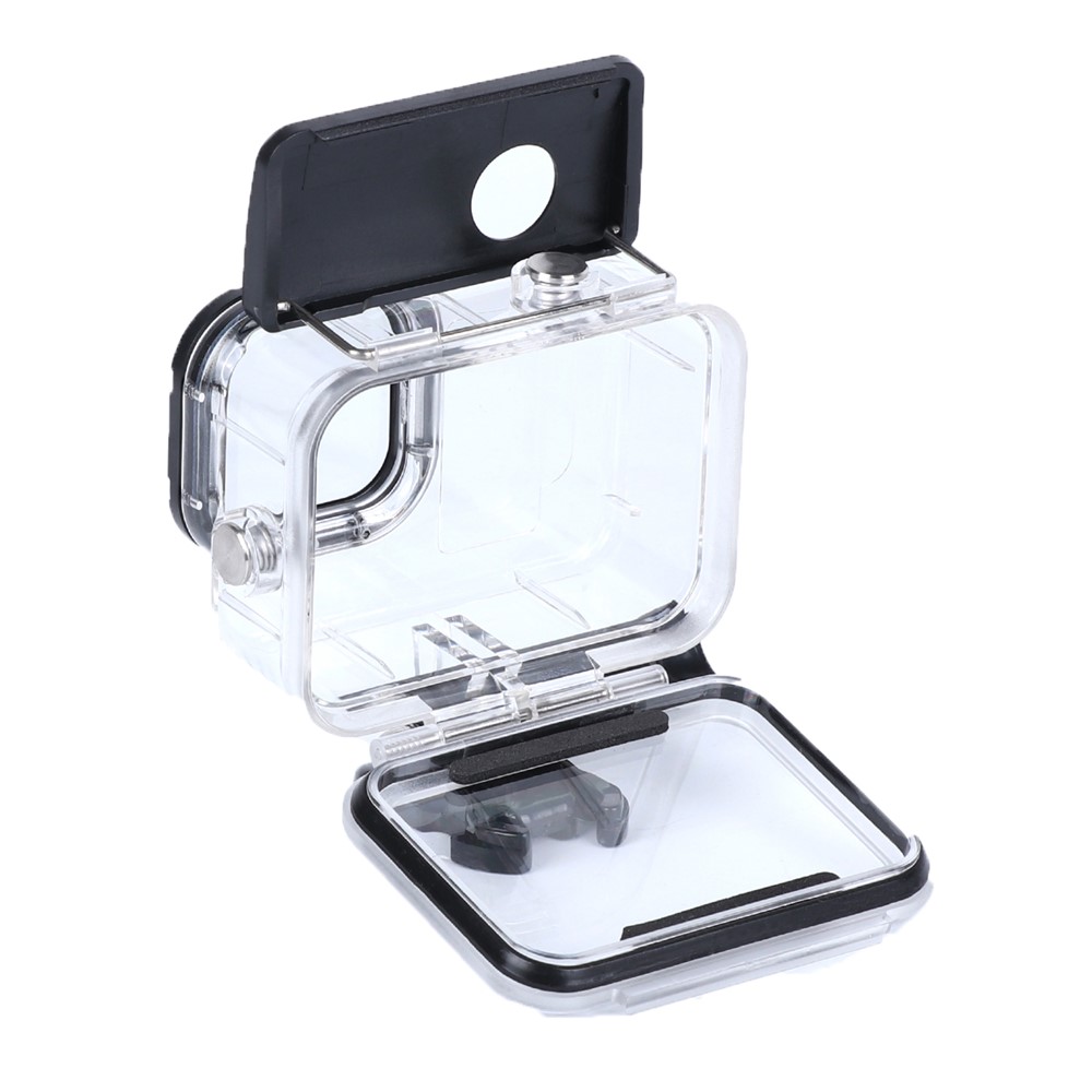AT1217 Underwater Camera Waterproof Case Diving Shell with Tempered Glass Lens Protection for GoPro Hero 10/9-3