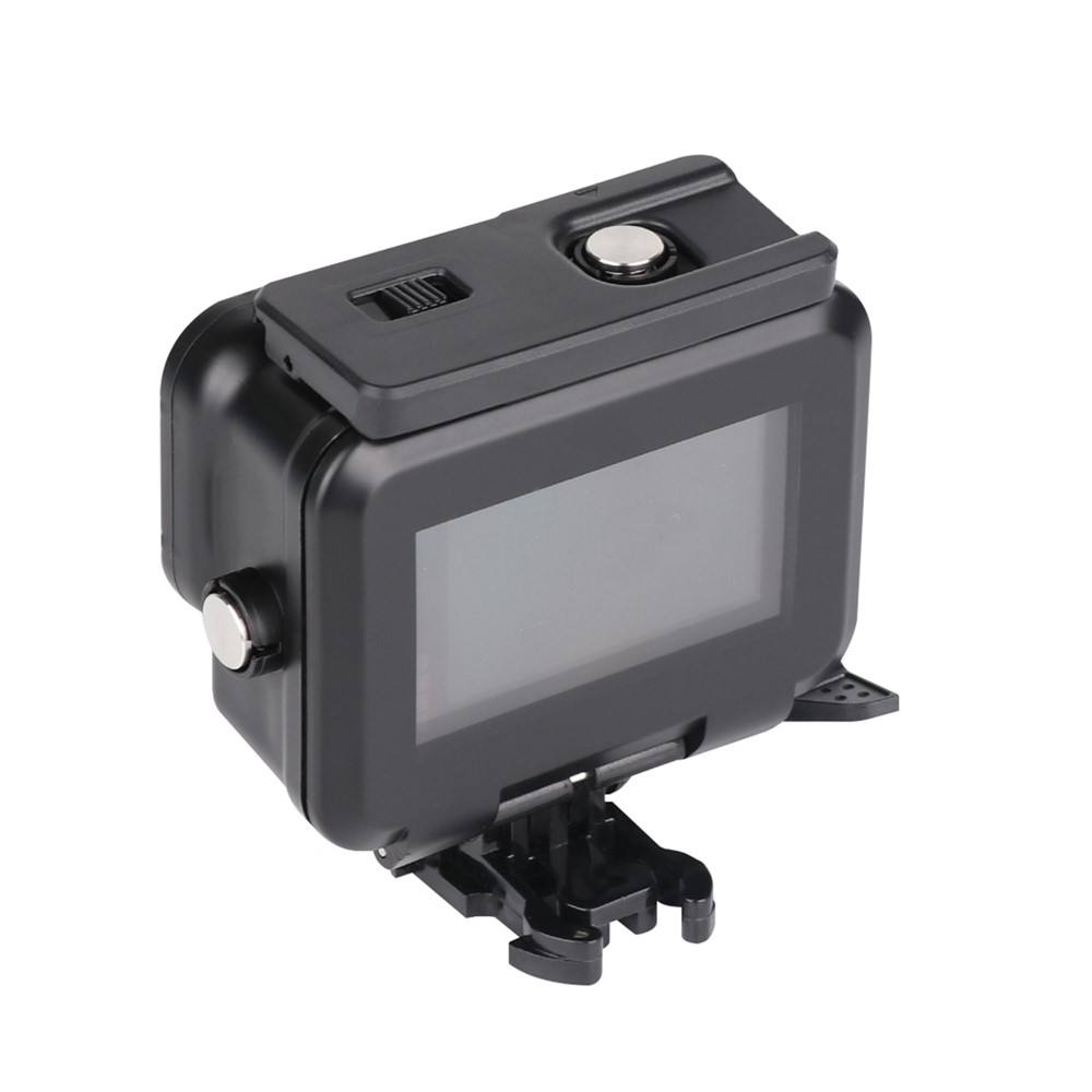 50m Underwater Camera Waterproof Case Tempered Glass Lens Cover Diving Shell with Touch Back Cover for GoPro Hero 10/9-7