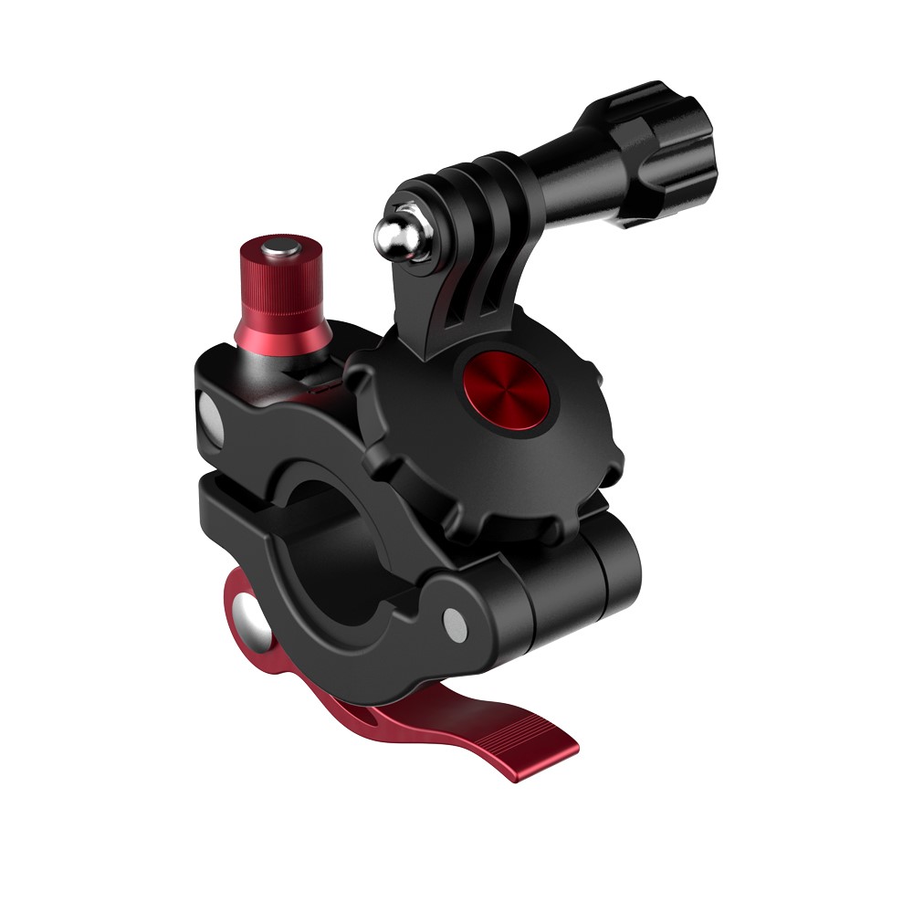 SUNNYLIFE TY-Q9266 Universal Bicycle Sports Camera Mount Clamp Adjustable Adapter Clip for GoPro/Insta360-4