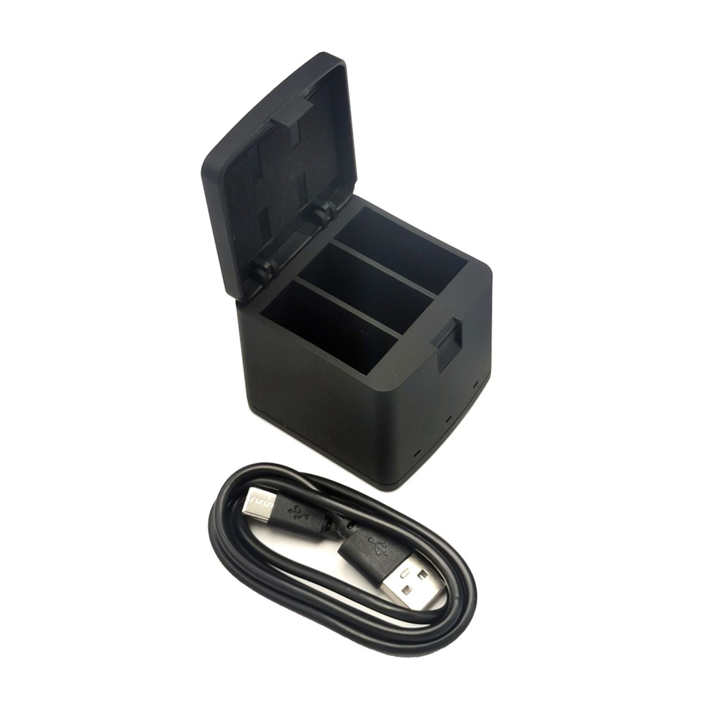 AT1271 3-Channel USB Charger Battery Charging Station with LED Indicator for GoPro Hero 9/10-6