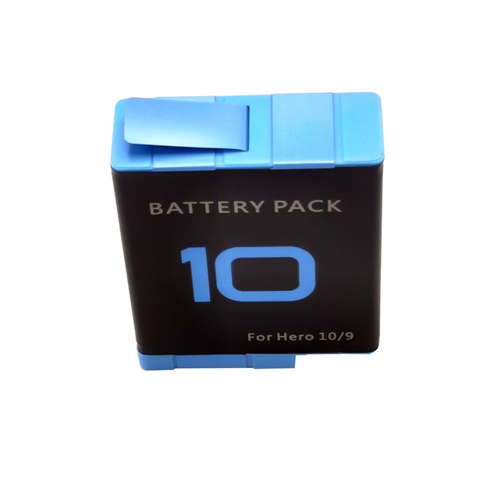 AZKTE AT1276 Battery Charger with LCD Display + 2 Batteries Camera 1800mAh Battery Charging Cradle Set for GoPro Hero 10/9-7