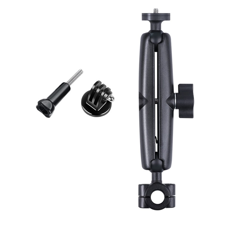 AT1236 360 Degree Rotating Car Headrest Rearview Mirror Mount Bracket with Screw and Adapter for GoPro Insta 360 Action Cameras-7