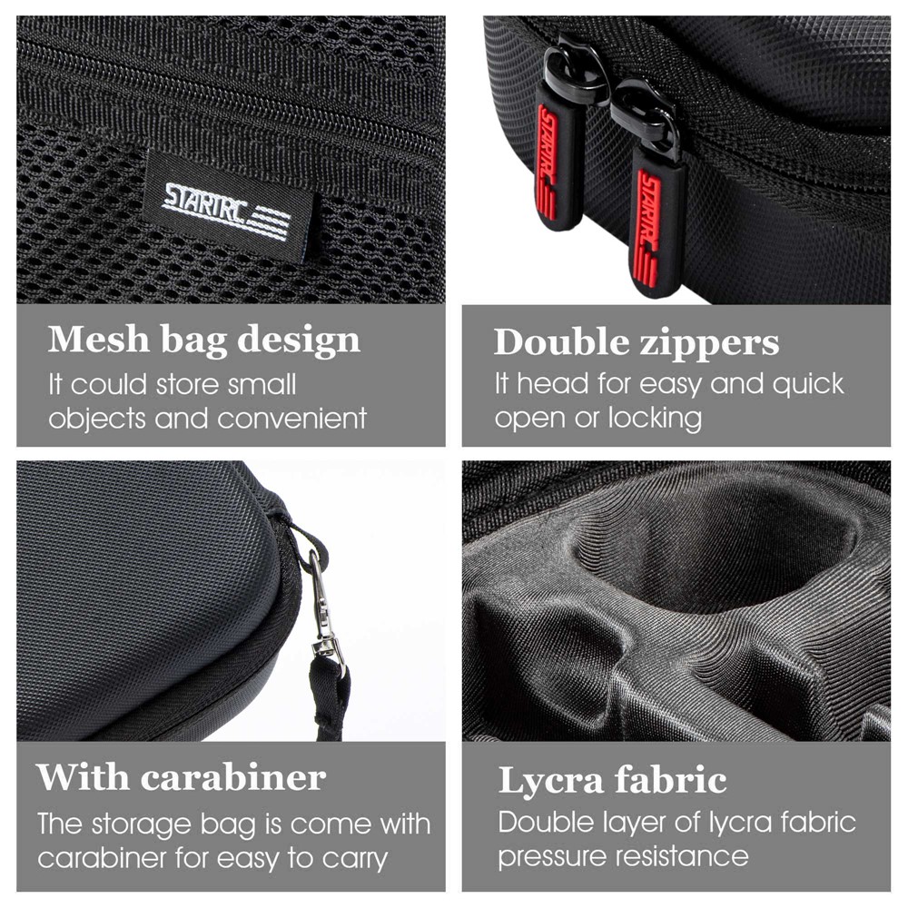 STARTRC 1110253 Portable Waterproof Bag Storage Case for DJI Action 2 Sports Camera-3