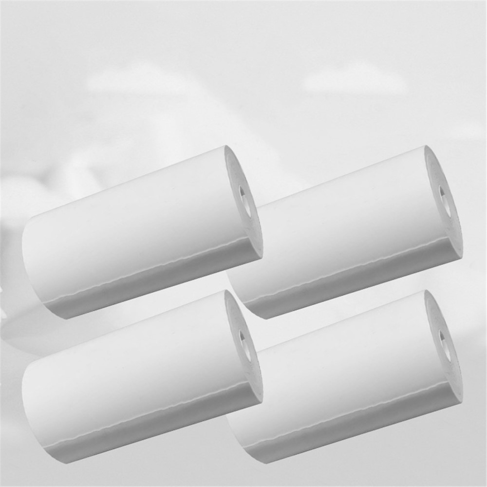 57 x 25mm 4 Rolls Instant Camera Refill Print Paper Photo HD Printer Paper Thermal Printing Roll Paper for Kid Camera-2