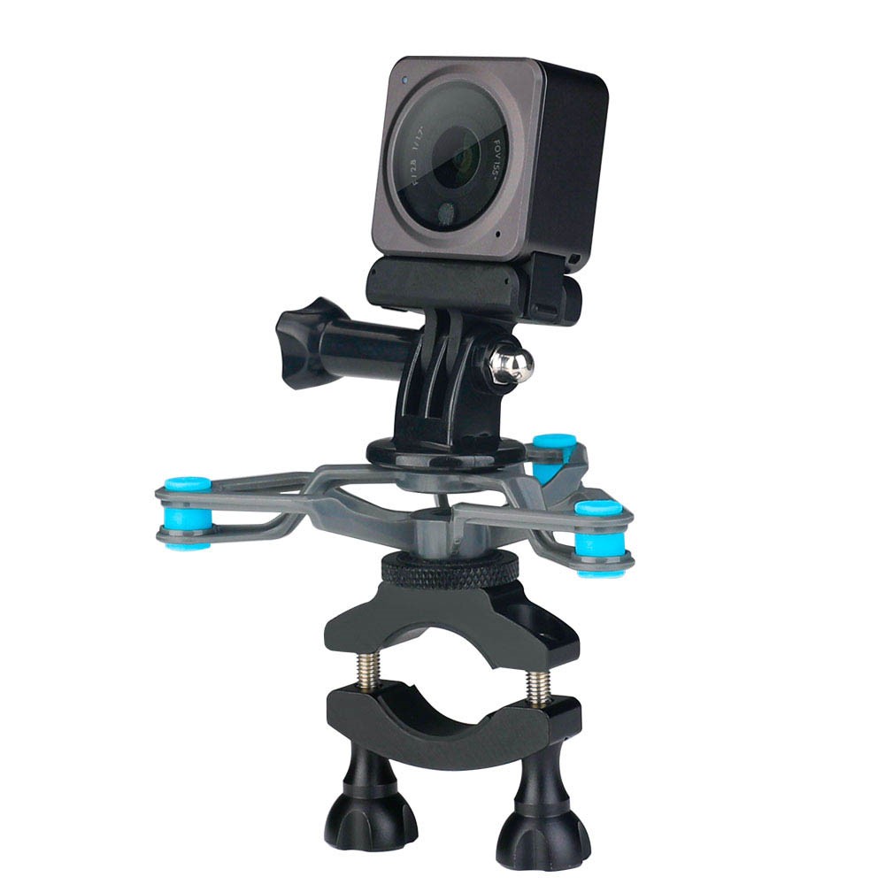 RCSTQ 1176200 Bike Bicycle Shock-absorbing Camera Holder Bracket Set for DJI Osmo Action 1/2 / GoPro-13