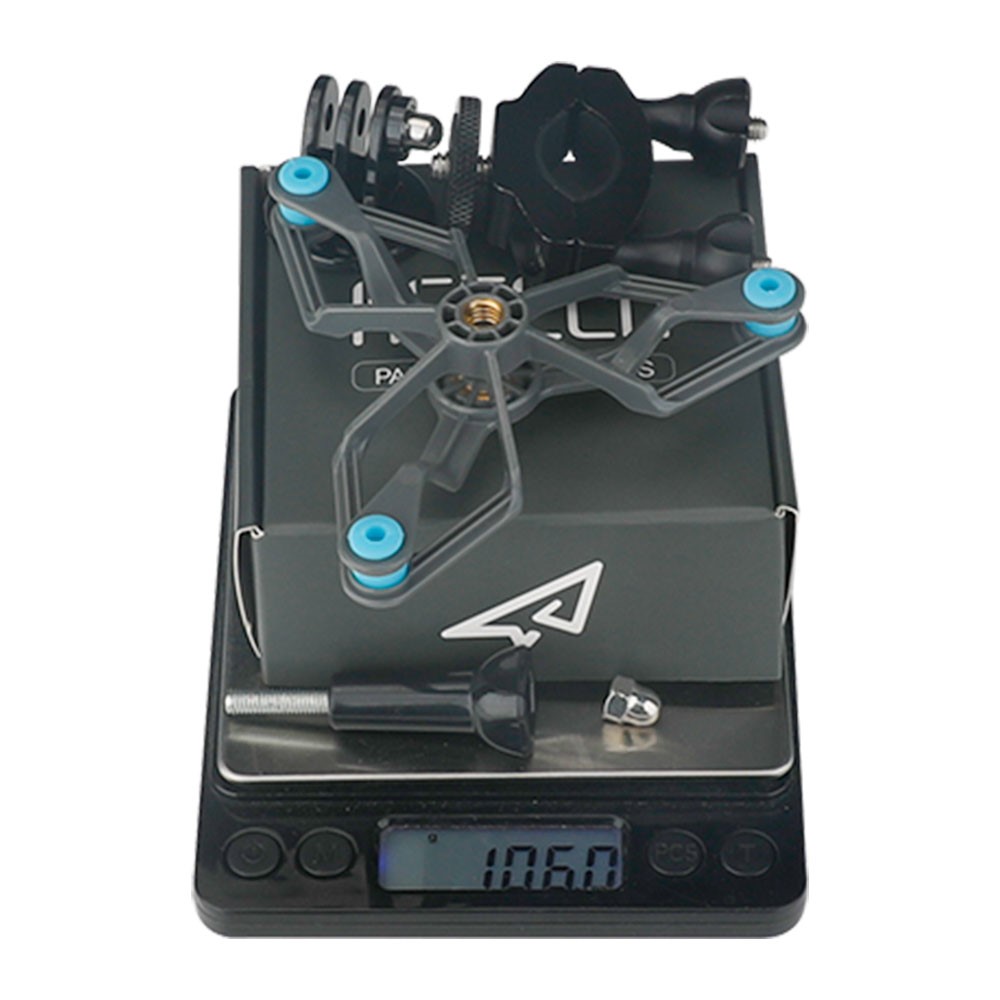 RCSTQ 1176200 Bike Bicycle Shock-absorbing Camera Holder Bracket Set for DJI Osmo Action 1/2 / GoPro-14