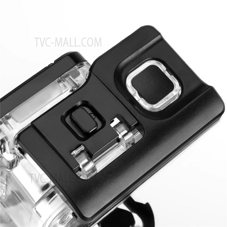TELESIN GP-WTP-504 45m Underwater Diving Shell Transparent Waterproof Camera Protective Housing Case for GoPro Hero 7/6/5-11