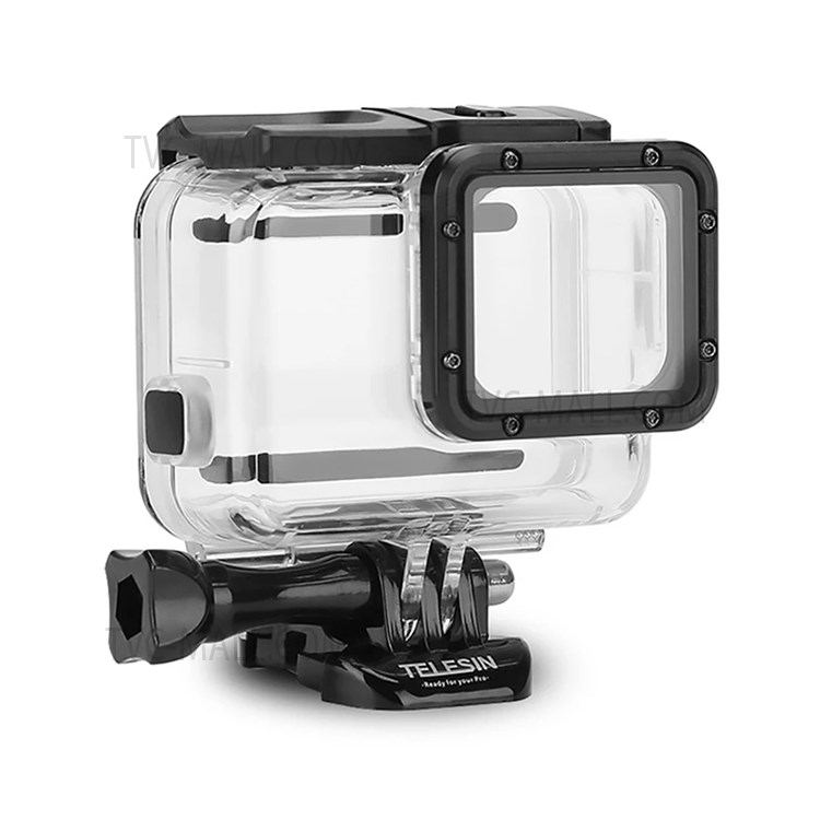 TELESIN GP-WTP-504 45m Underwater Diving Shell Transparent Waterproof Camera Protective Housing Case for GoPro Hero 7/6/5-8