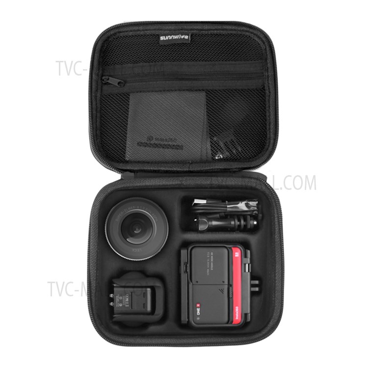 SUNNYLIFE AI38 Practical Travel Portable Case Hard EVA and Oxford Cloth Storage Box for Insta360 One R Camera-6