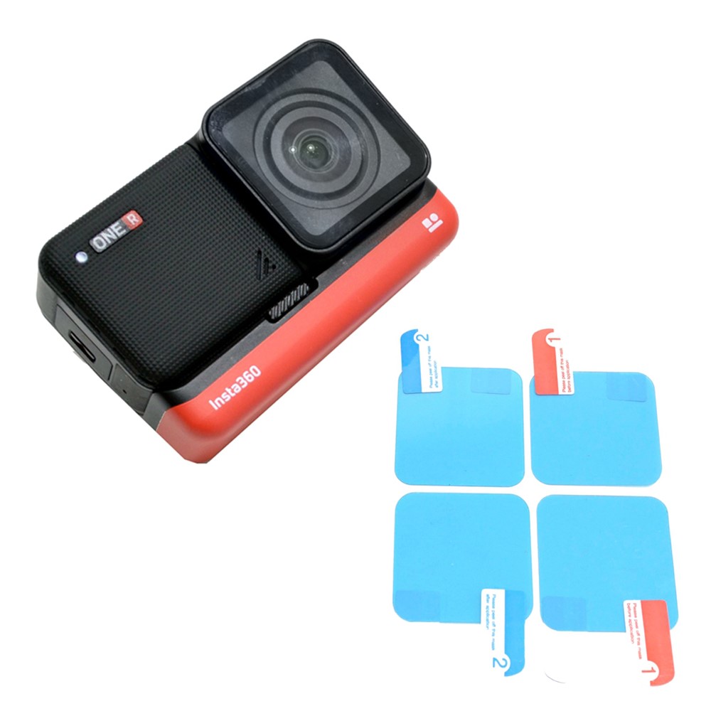 AI12 Dust-proof Anti-scratch Soft TPE Screen Protector Cmaera Film for Insta 360 One R 4K Camera-4