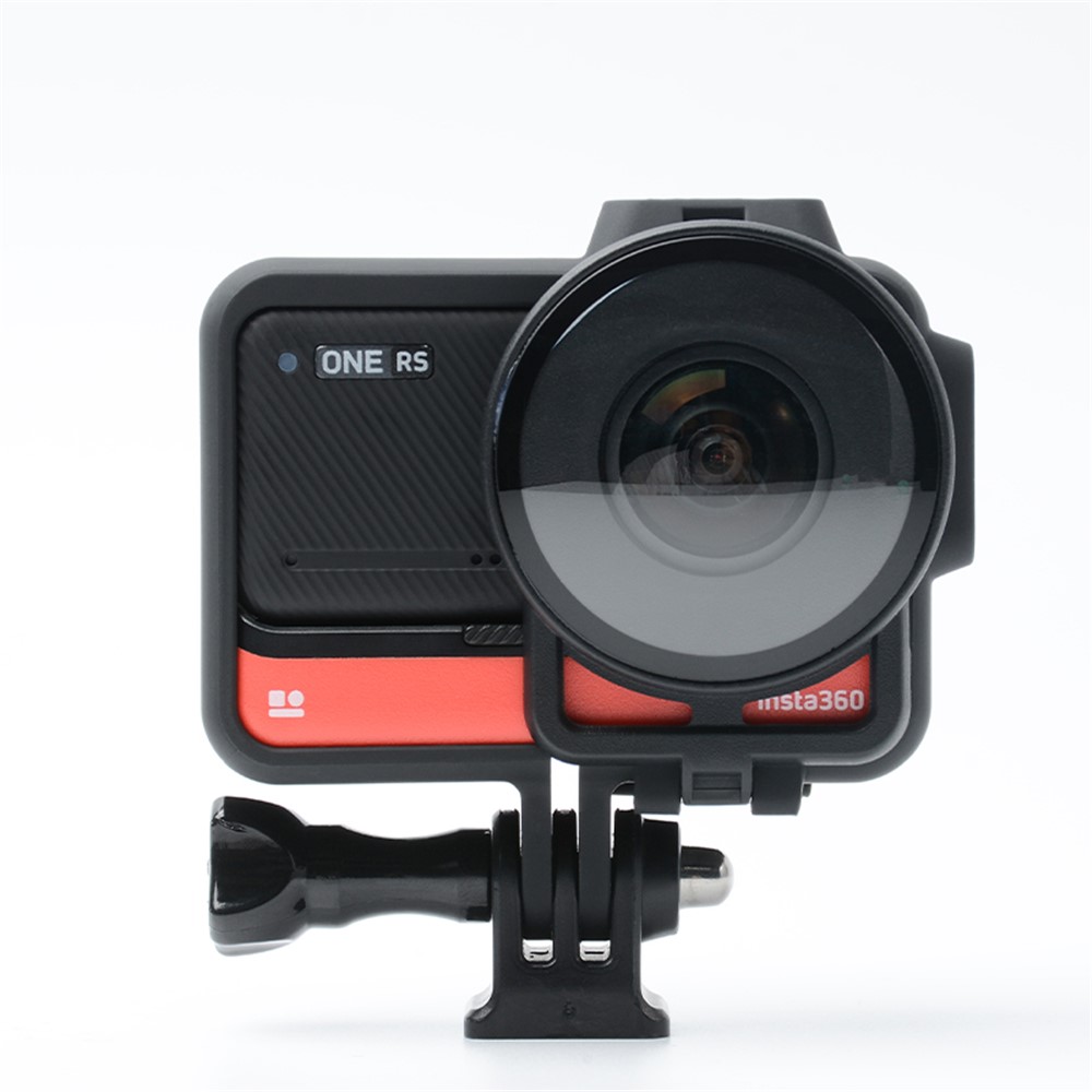 For Insta 360 One RS 2Pcs Action Camera Lens Guards Tempered Glass Lens Protection Cover-7