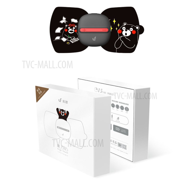 Xiaomi Youpin LF Corps Plein Relax Thérapie Musculaire Massage Magique Autocollant Massage Tactile - Noir-4