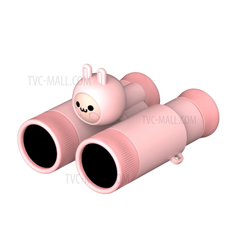 Enfants 10X Télescope Jumelles Pour Les Enfants De Camping Sports Voyage - Rose-1