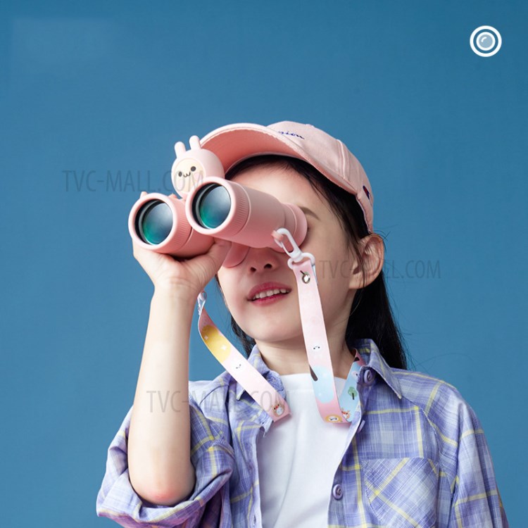 Enfants 10X Télescope Jumelles Pour Les Enfants De Camping Sports Voyage - Rose-4