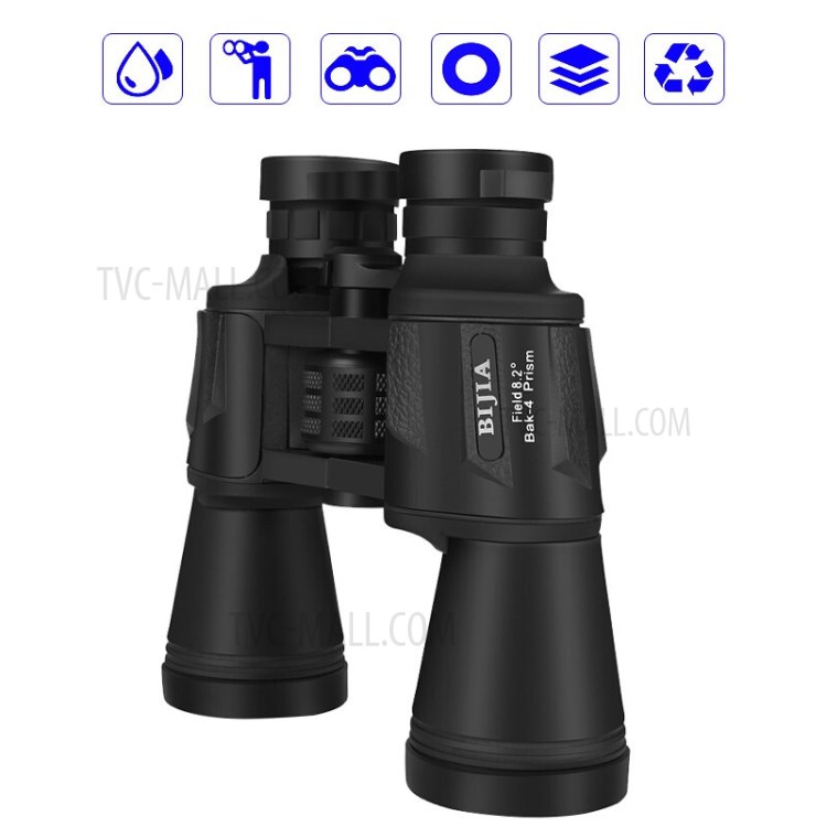 BIJIA 2 HD Optical Night Vision Binoculars Waterproof Outdoor Hunting Binoculars 20*50-5