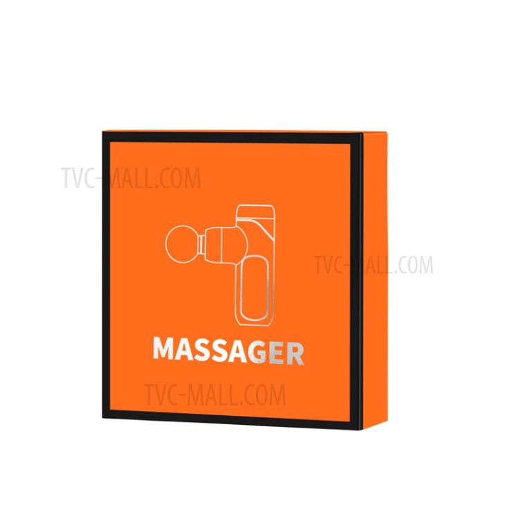 J2 Mini Muscle Massage Gun 4-head Relaxation Fitness Physiotherapy Fascia Gun-7