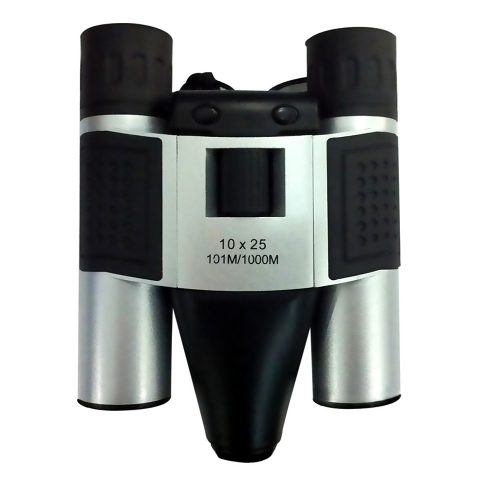DT08 10X25 Zoom Binoculars Outdoor HD Digital Photo Telescope TF Card Reader Computer Camera-2