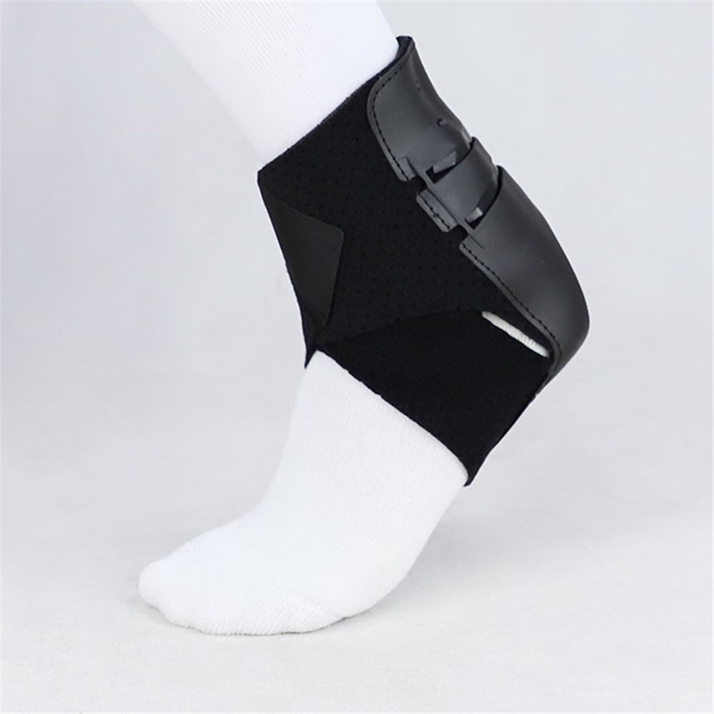 1Pc Ankle Support Strap Stabilizer Brace Foot Guard Protector - Left/Size: M-1