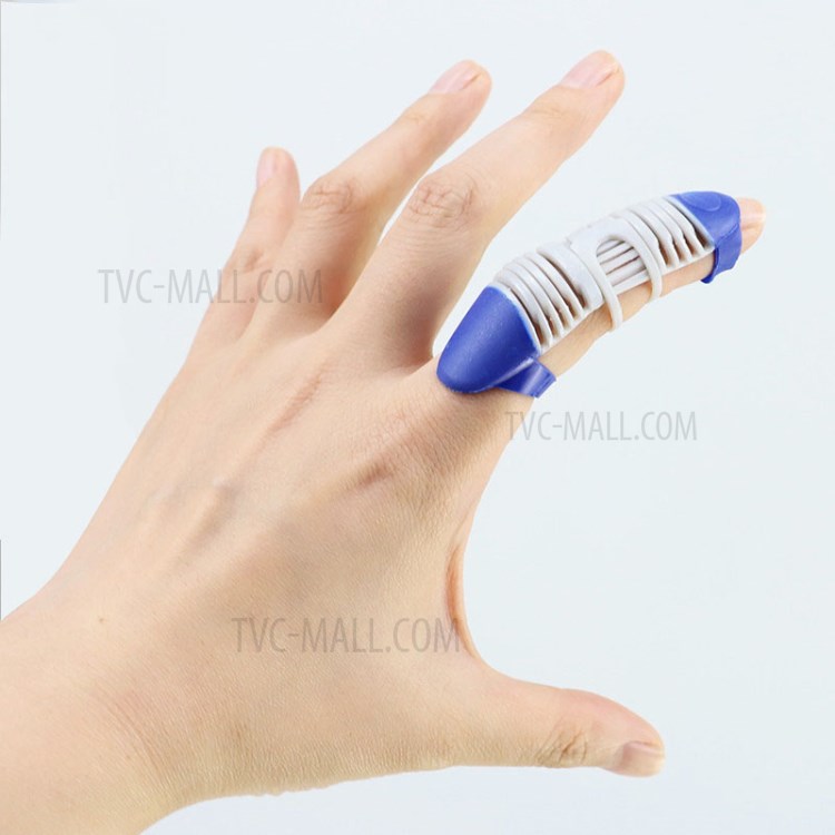 20 Pieces Finger Brace Splint Sleeve Thumb Support Protector for Basketball 