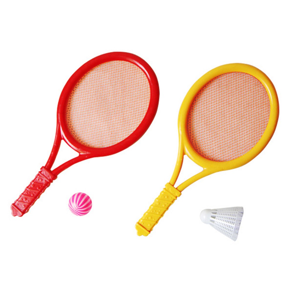 Children Outdoor Sports Tennis Racket with Badminton Ball Set Kids Toy Gift-2