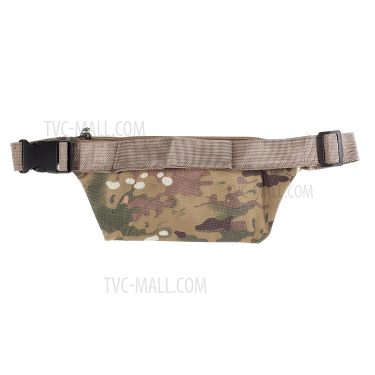 Polyester Fiber Camouflage Universal Waist Bag for 6.5 inch and below Phones - Brown-2